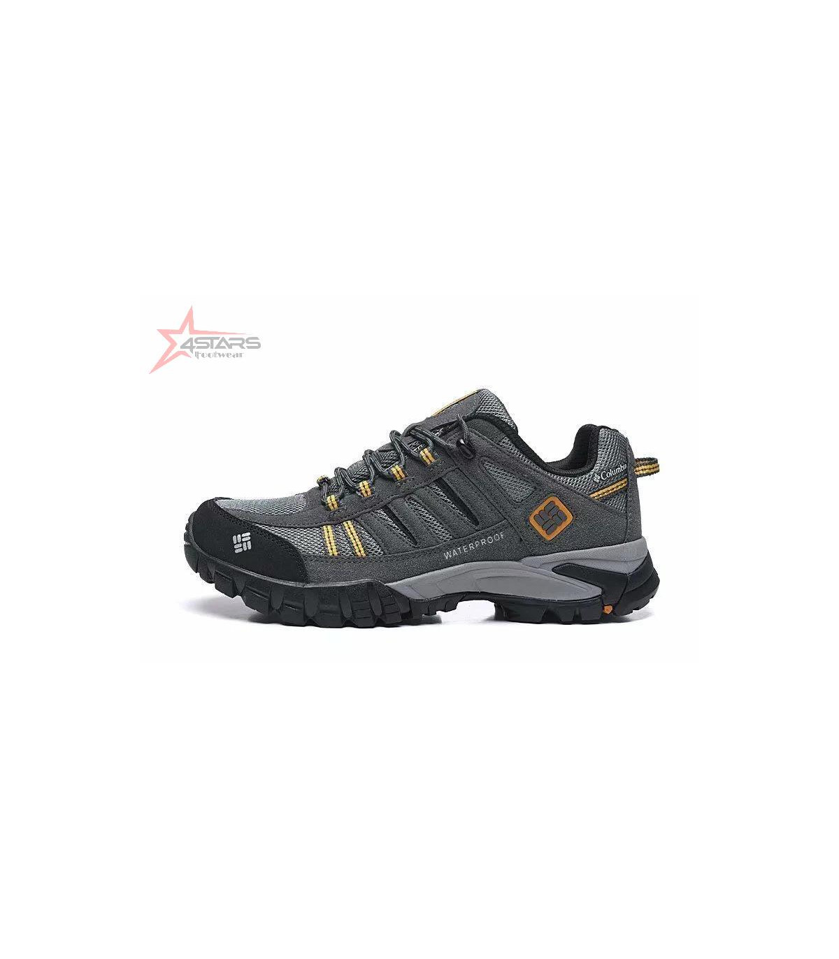 Columbia Men's Waterproof Hiking Sneakers - Grey