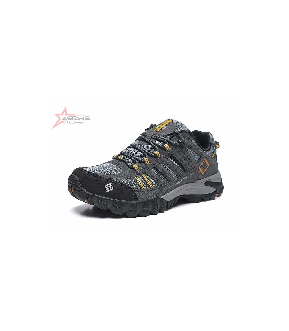 Columbia Men's Waterproof Hiking Sneakers - Grey