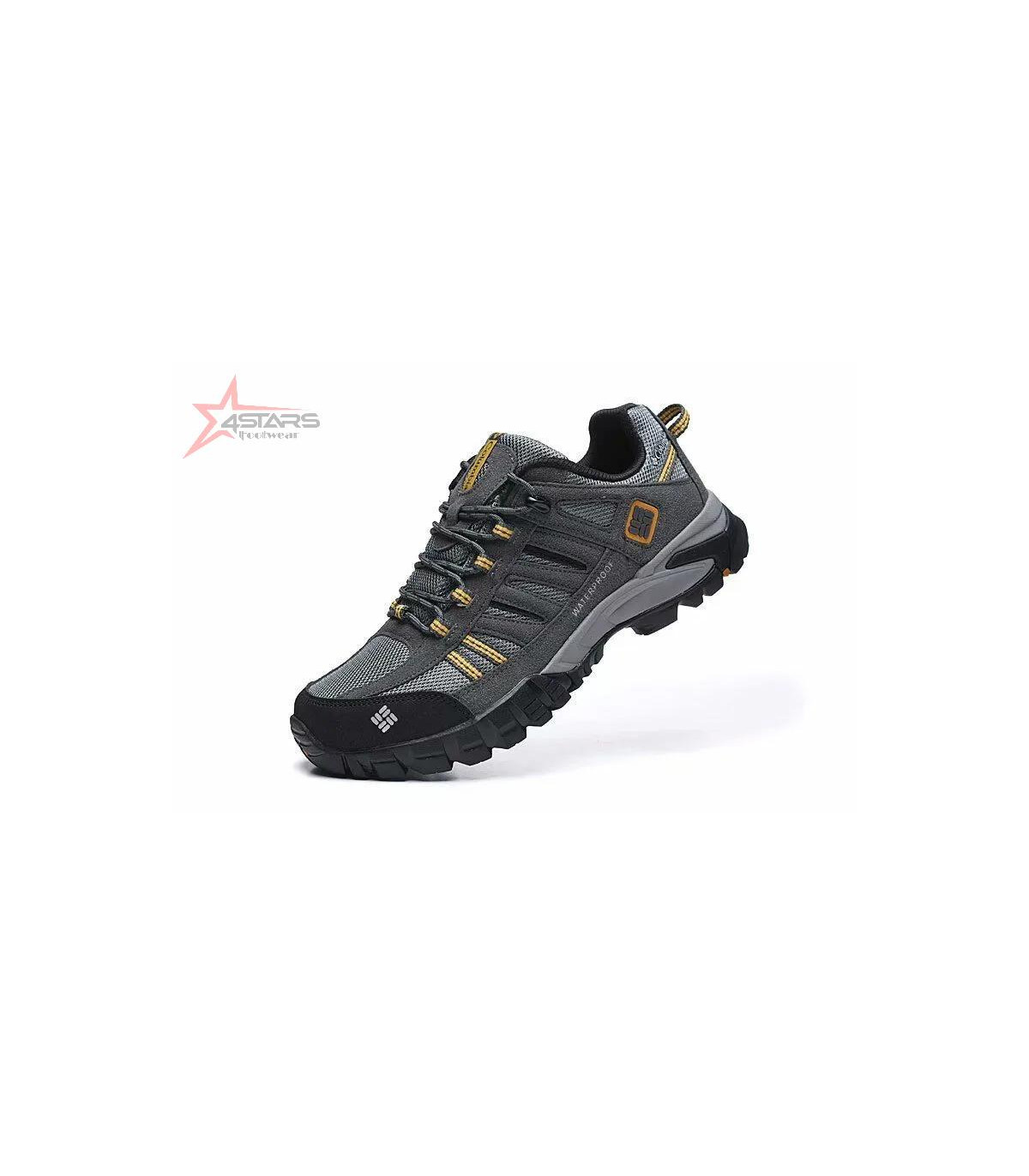 Columbia Men's Waterproof Hiking Sneakers - Grey