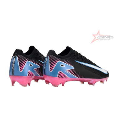 Nike Air Zoom Mercurial Vapor 16 Elite FG Firm Ground Soccer Cleats - Black/Blue/White/Pink