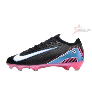 Nike Air Zoom Mercurial Vapor 16 Elite FG Firm Ground Soccer Cleats - Black/Blue/White/Pink