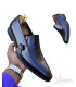 SM Slip On Official Leather Shoes - Black