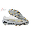 Nike Phantom GX Elite FG Firm Ground Soccer Cleats - Grey/White/Gold