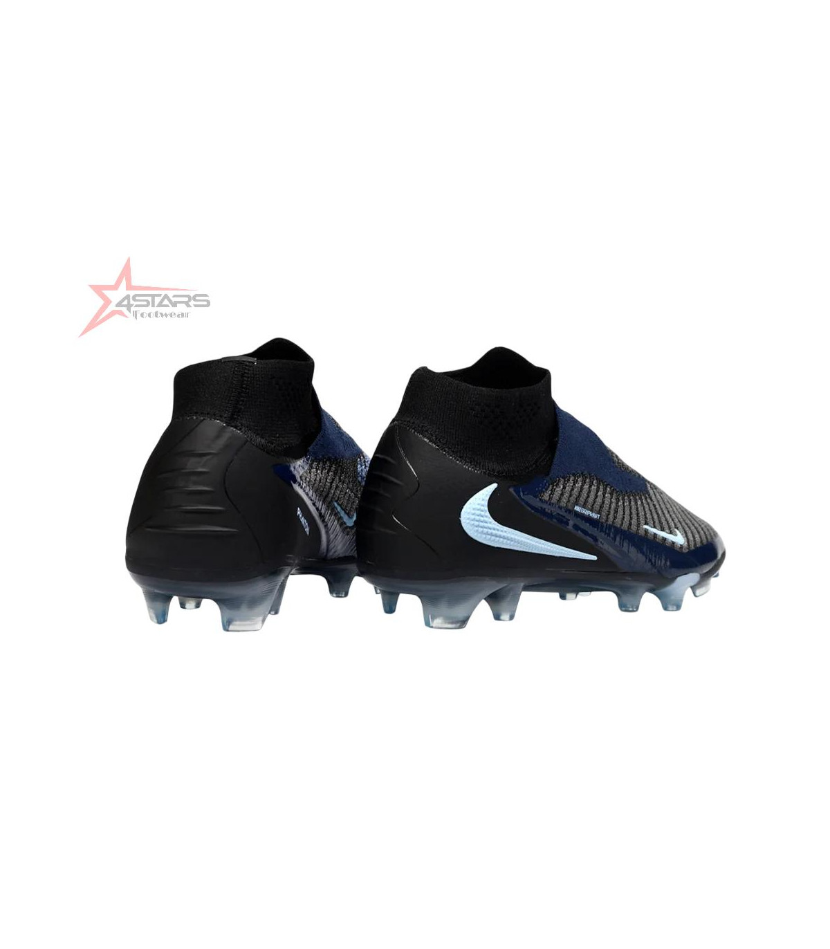 Nike Phantom 6 High Elite FG Firm Ground Soccer Cleats - Navy/Blue Night/Black Ice