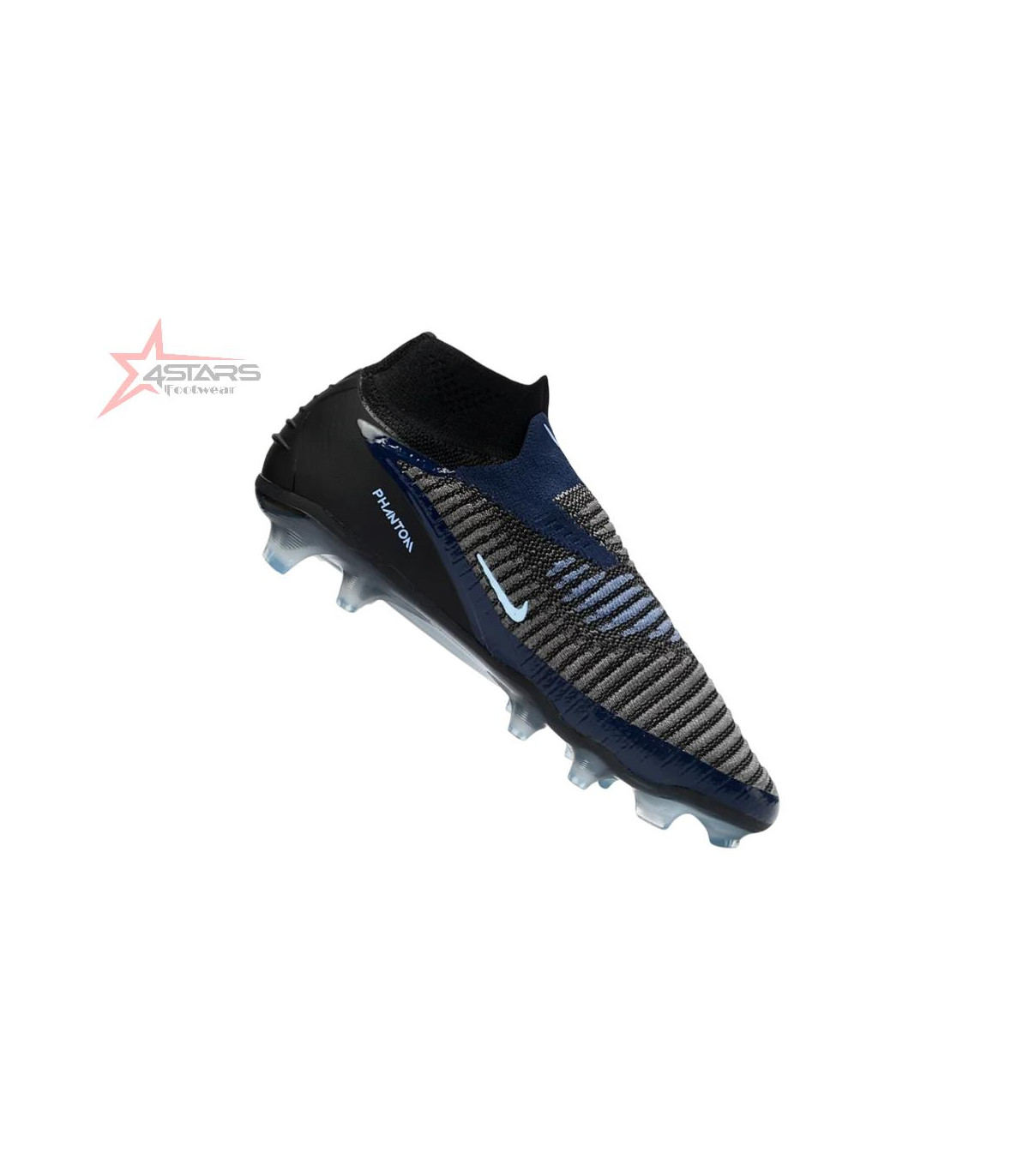 Nike Phantom 6 High Elite FG Firm Ground Soccer Cleats - Navy/Blue Night/Black Ice