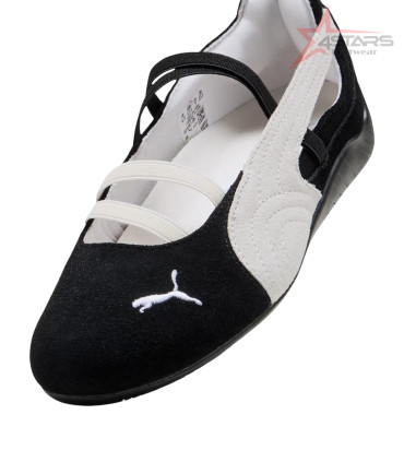 Womens PUMA Speedcat Ballet Shoe - Black/White