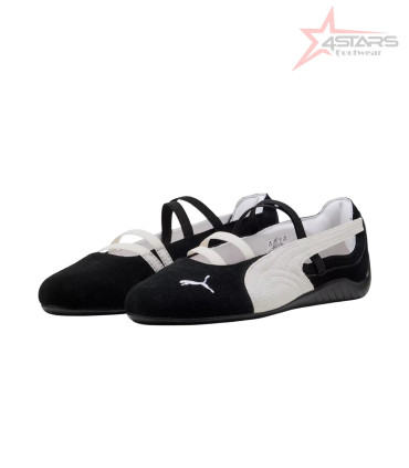Womens PUMA Speedcat Ballet Shoe - Black/White