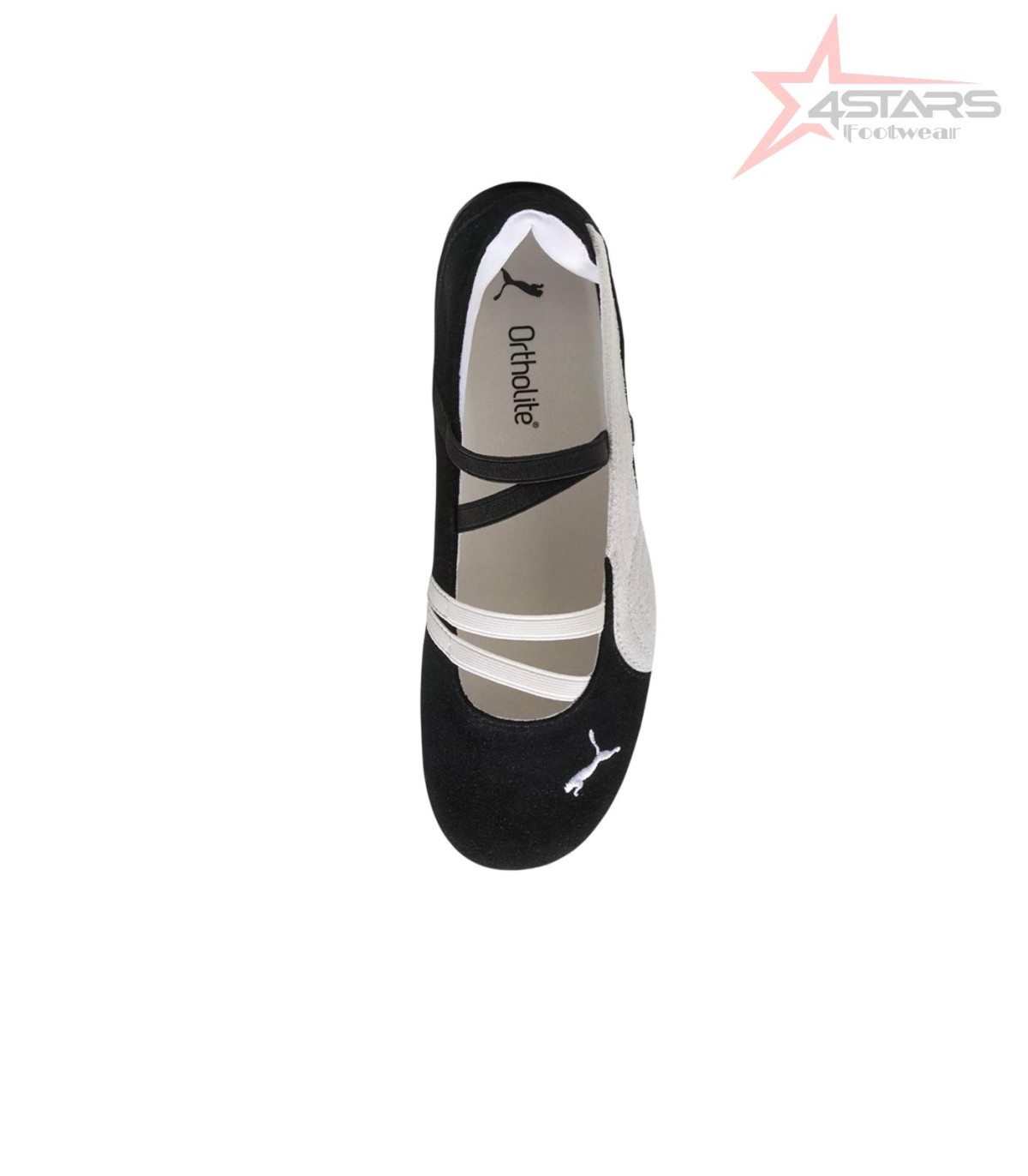 Womens PUMA Speedcat Ballet Shoe - Black/White