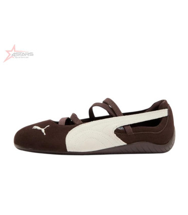 Women's Puma Speedcat Ballet - Brown/White