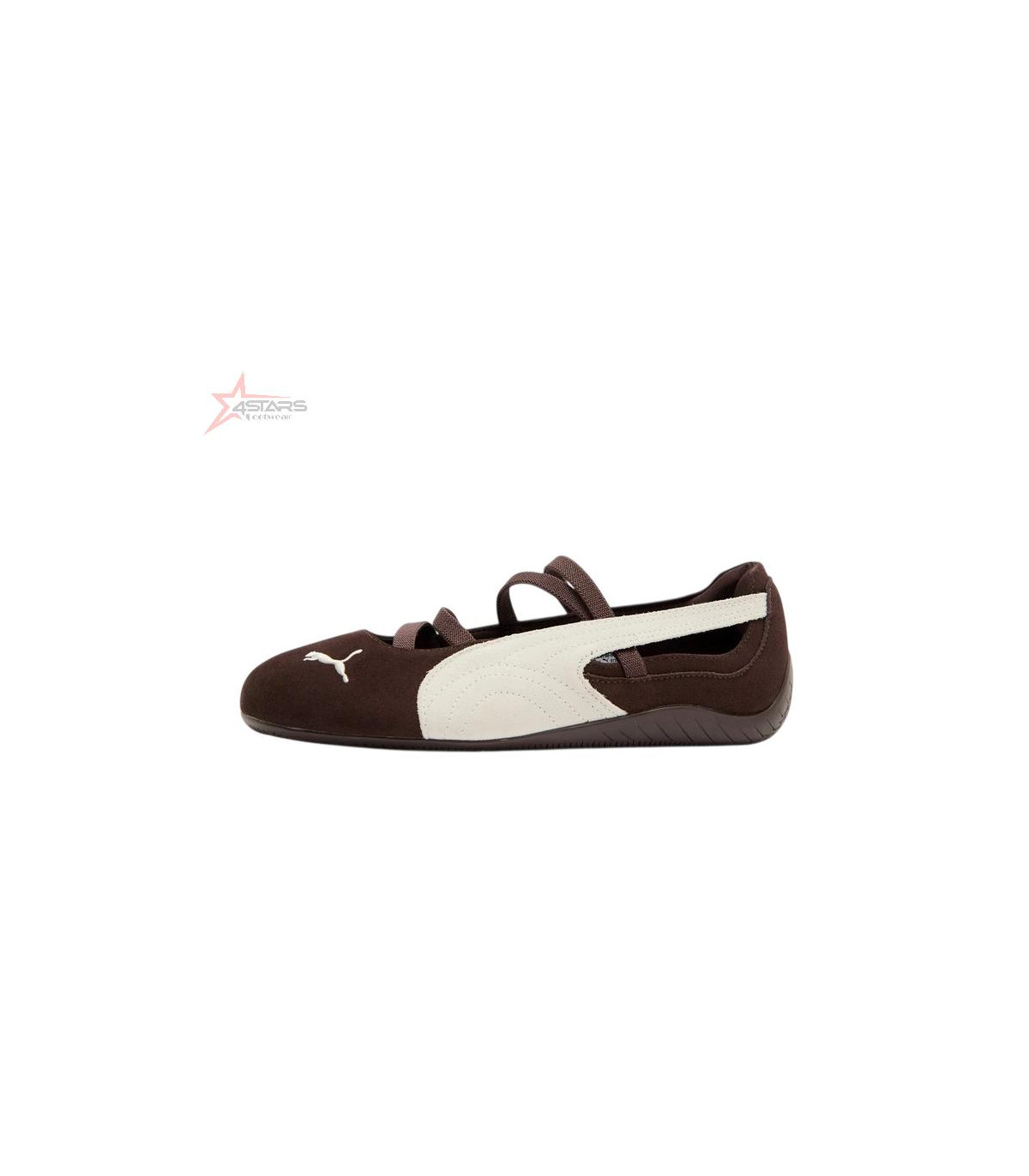 Women's Puma Speedcat Ballet - Brown/White