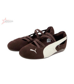 Women's Puma Speedcat Ballet - Brown/White