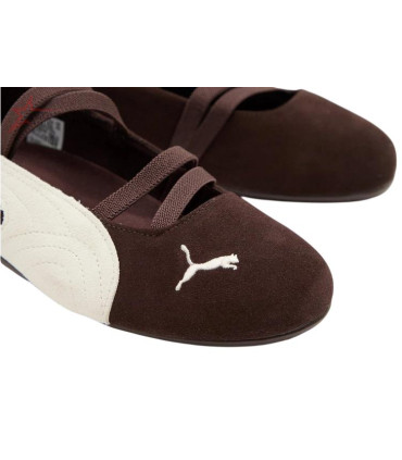 Women's Puma Speedcat Ballet - Brown/White