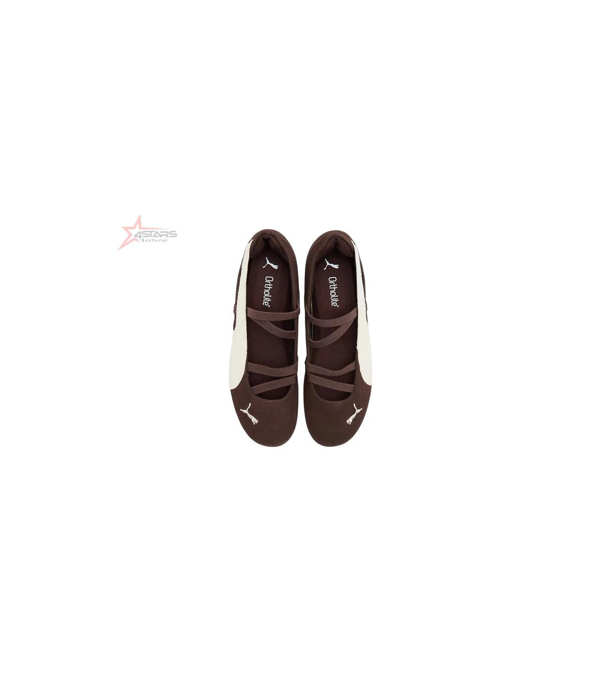 Women's Puma Speedcat Ballet - Brown/White