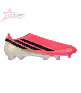 Adidas F50 Hyperfast Elite Laceless FG Road to Glory - Solar Turbo/Core Black/Gold Metallic