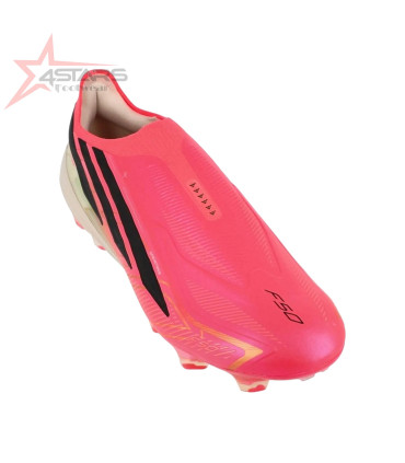 Adidas F50 Hyperfast Elite Laceless FG Road to Glory - Solar Turbo/Core Black/Gold Metallic