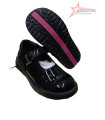 Crabkids Wetlook Girls School Shoes