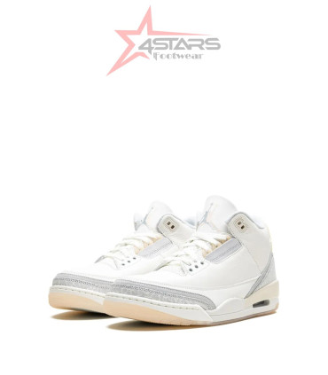 Air Jordan 3 Retro Craft "Ivory" Sneakers
