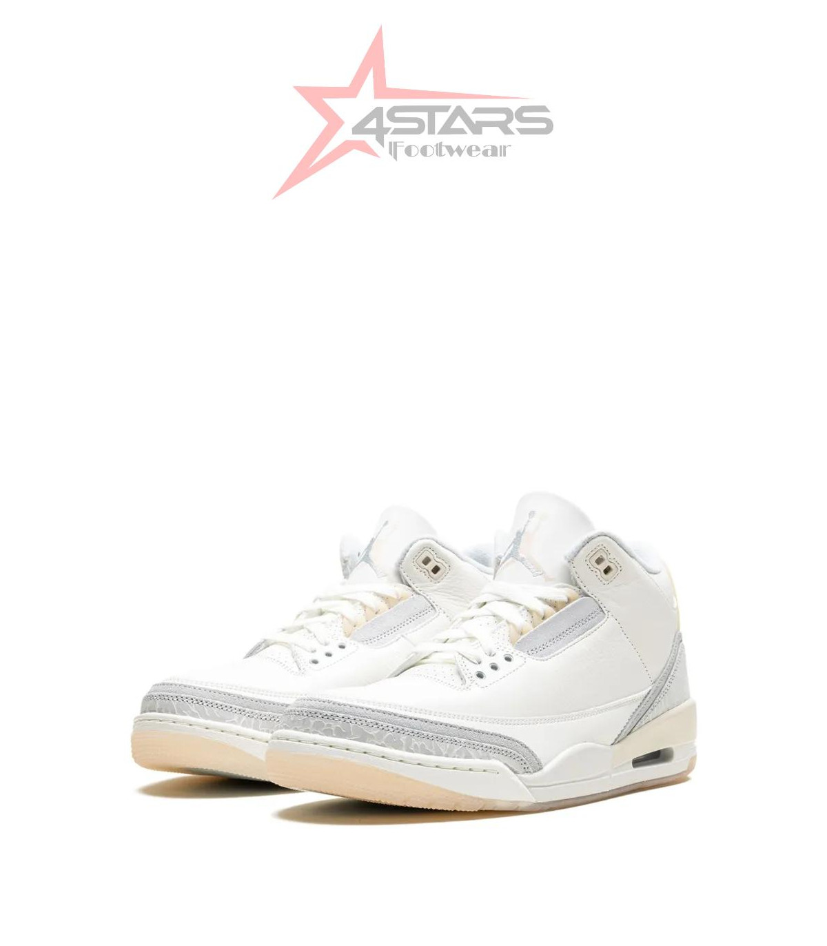 Air Jordan 3 Retro Craft "Ivory" Sneakers