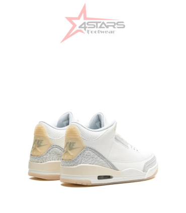 Air Jordan 3 Retro Craft "Ivory" Sneakers