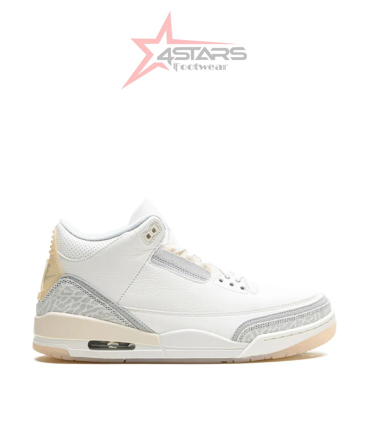 Air Jordan 3 Retro Craft "Ivory" Sneakers