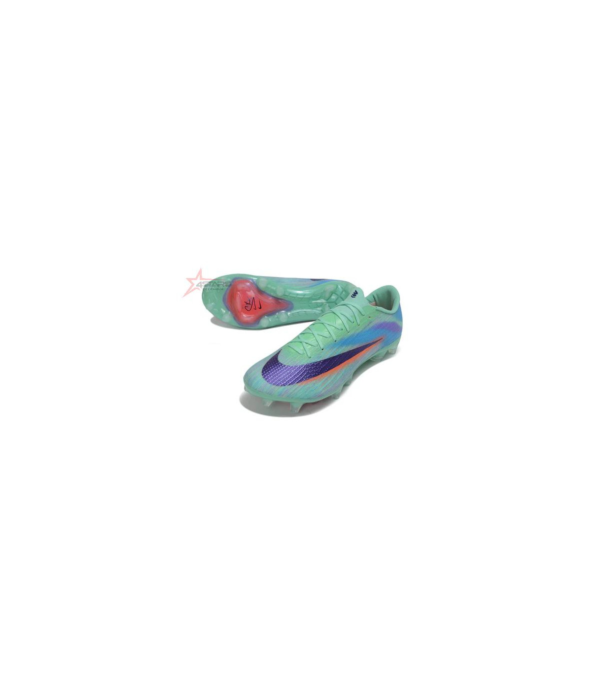 Nike Air Zoom Mercurial Superfly 11 FG Firm Ground Soccer Cleats -  Green/Aqua Mist/Fusion Pink