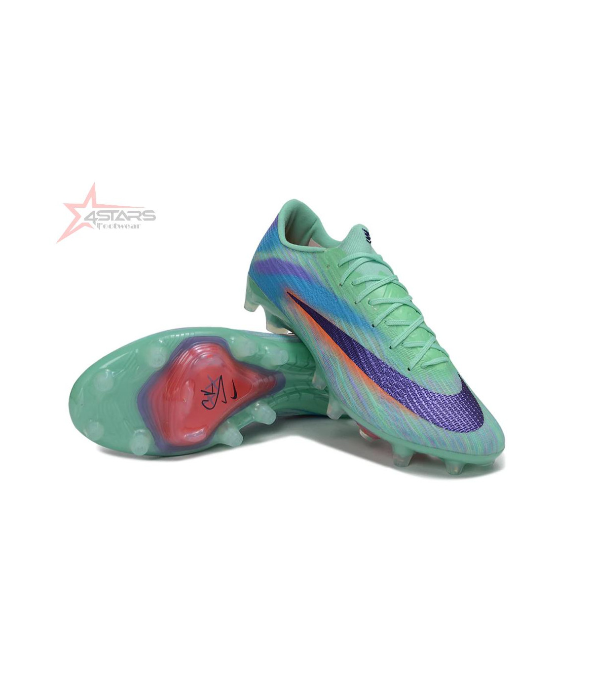 Nike Air Zoom Mercurial Superfly 11 FG Firm Ground Soccer Cleats -  Green/Aqua Mist/Fusion Pink