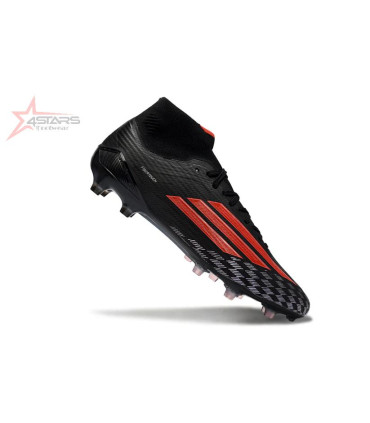 Adidas F50 Mid Elite Sparkfusion Football Boots Firm Ground  - Black/Red