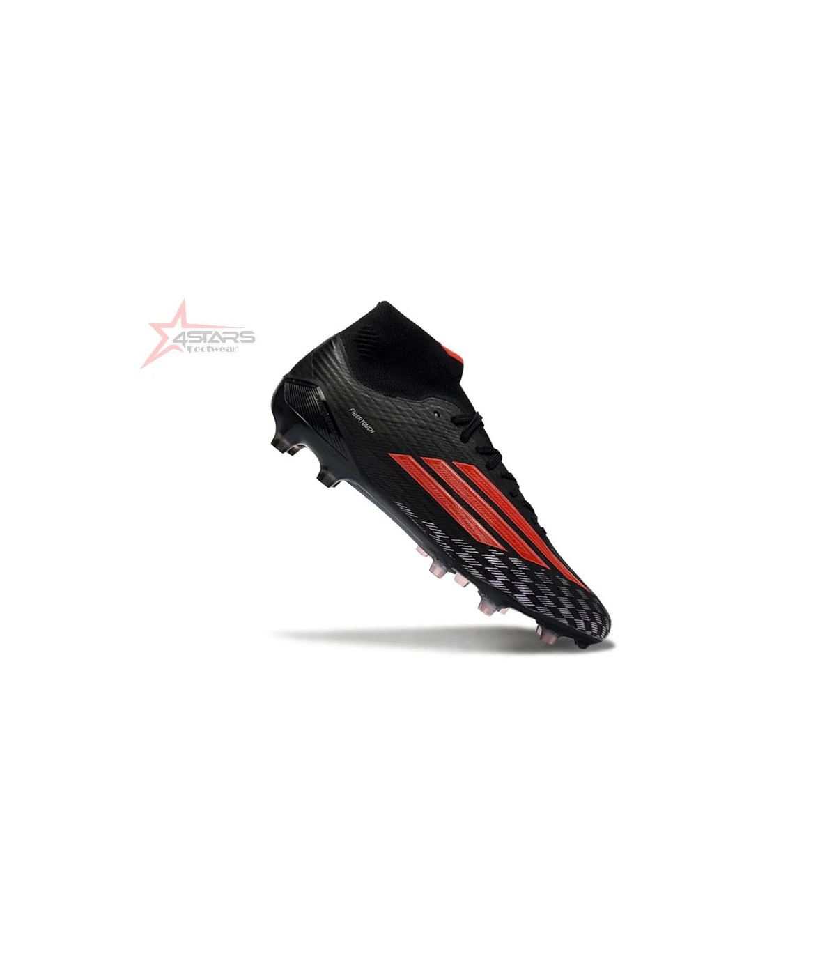 Adidas F50 Mid Elite Sparkfusion Football Boots Firm Ground  - Black/Red