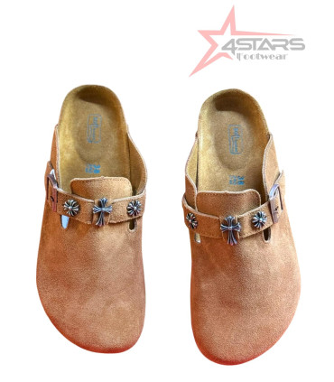 Chrome Hearts x Birkenstock Clogs