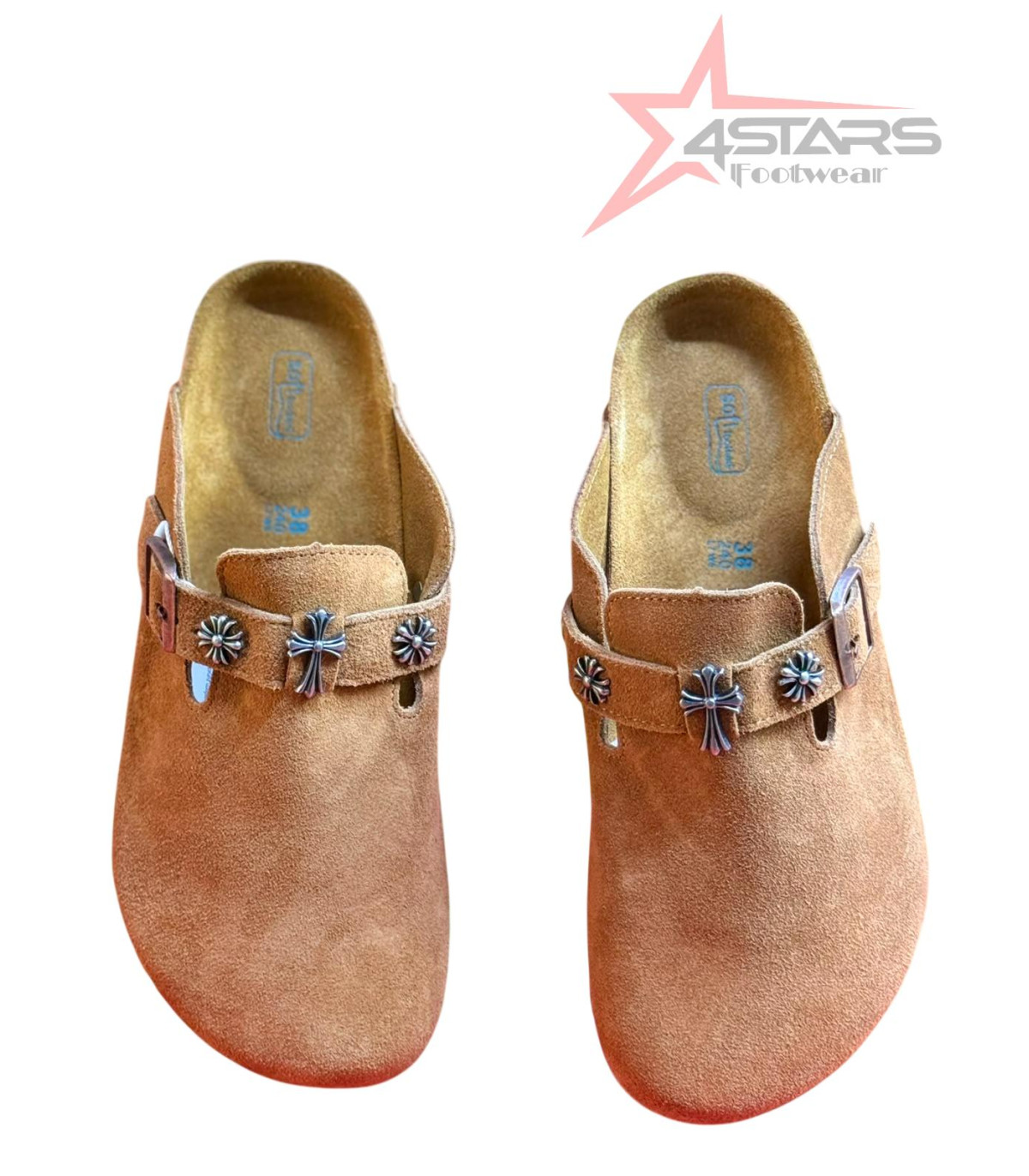 Chrome Hearts x Birkenstock Clogs