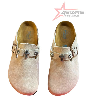 Chrome Hearts x Birkenstock Clogs