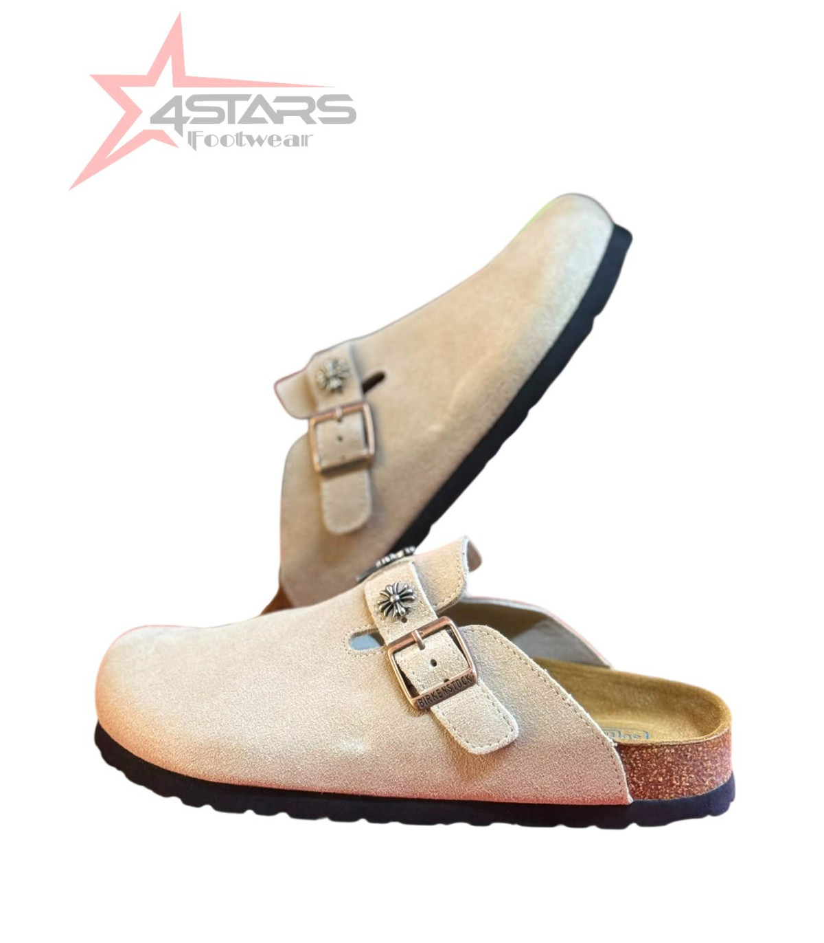 Chrome Hearts x Birkenstock Clogs
