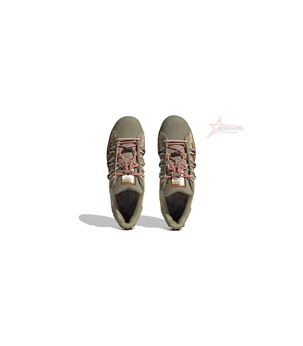 Adidas Superstar x Melting Sadness 'Green Brown'