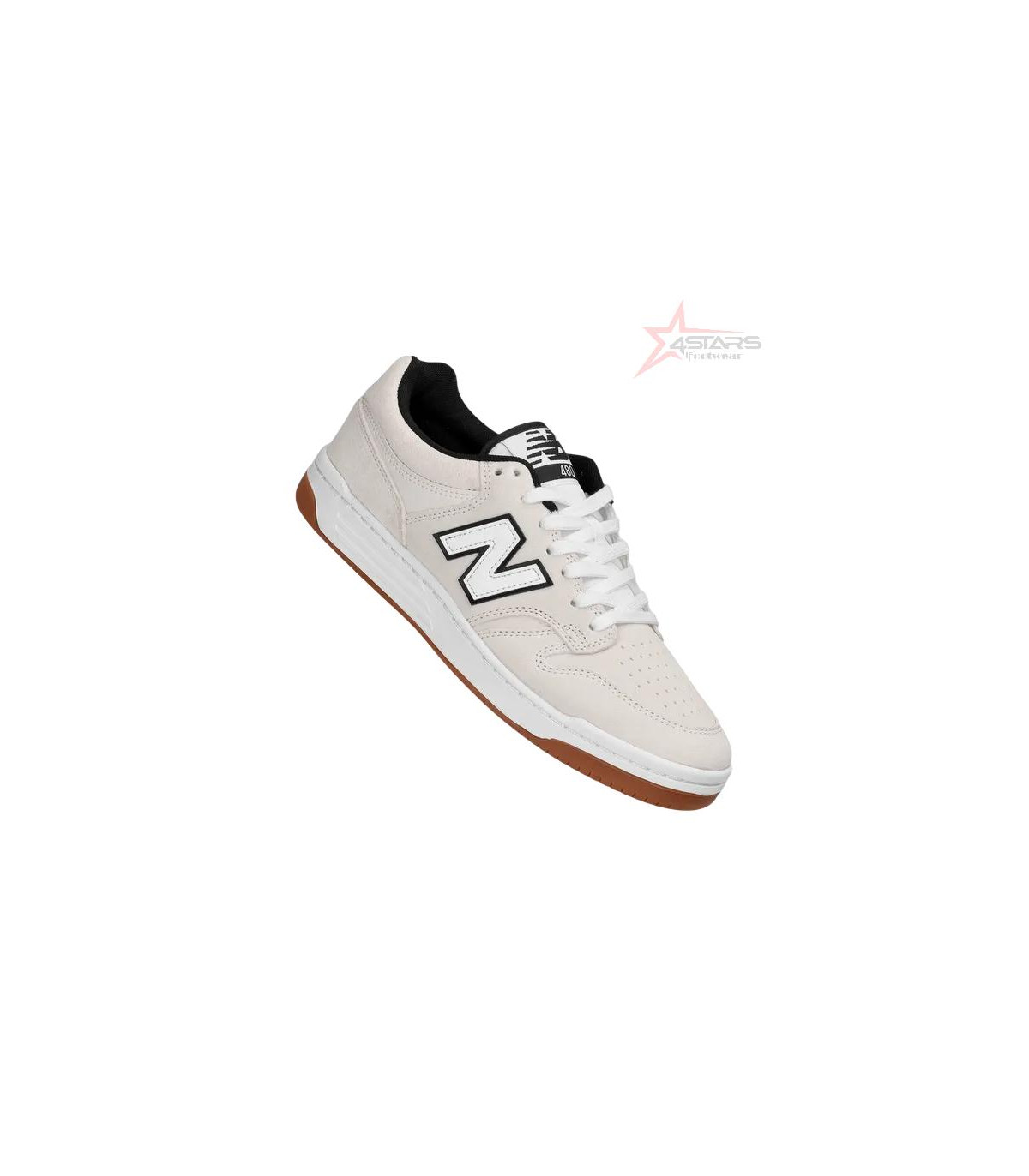 New Balance Numeric 480 Shoes - White Black