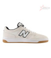 New Balance Numeric 480 Shoes - White Black