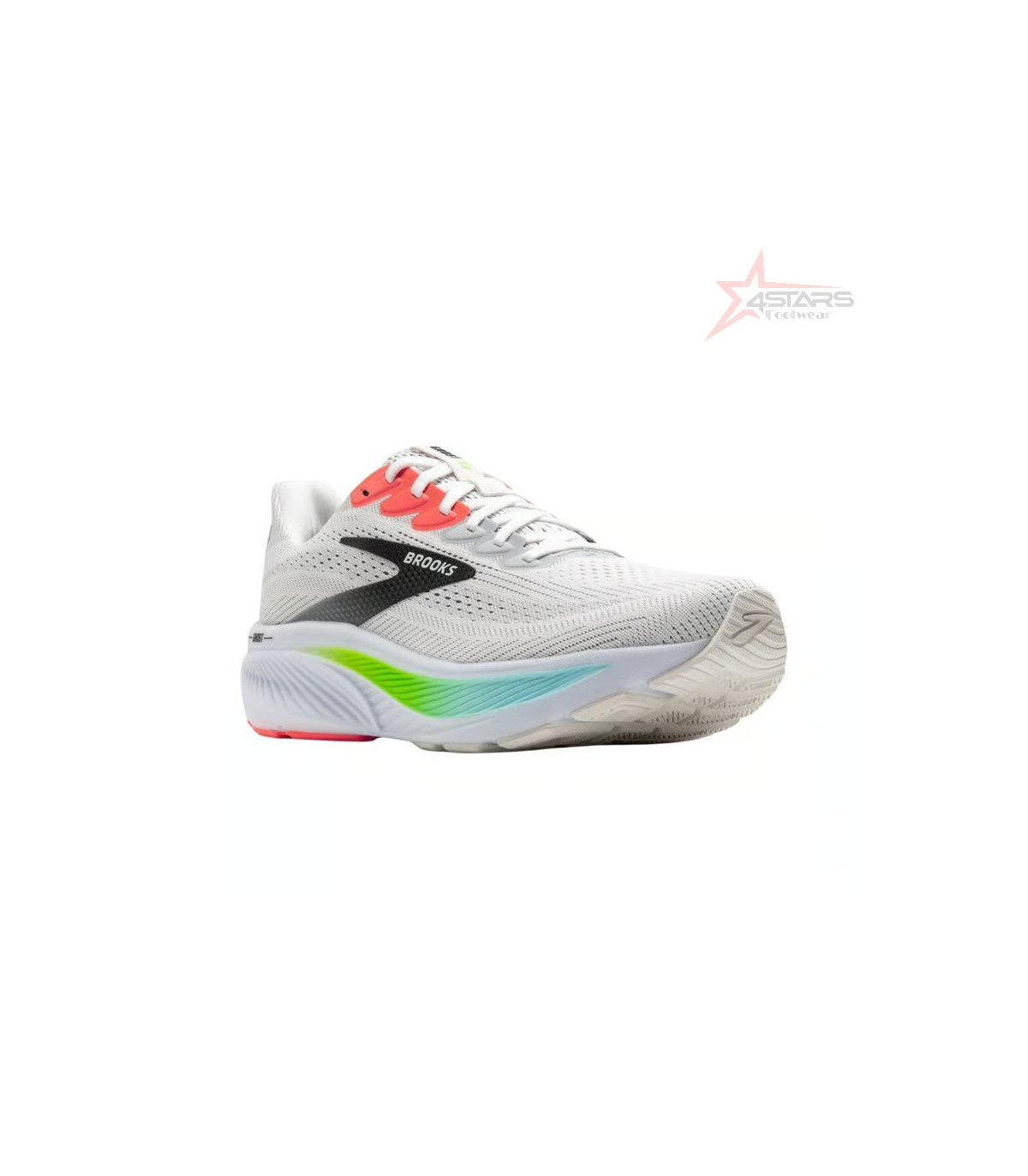 Brooks Ghost 17 Shoes White Pink