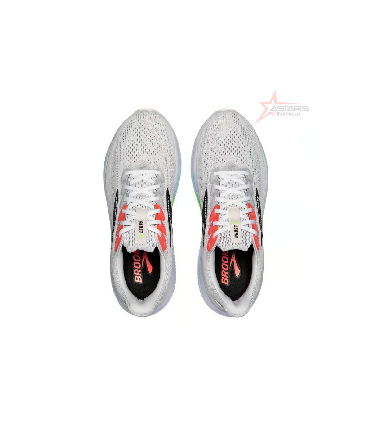 Brooks Ghost 17 Shoes White Pink