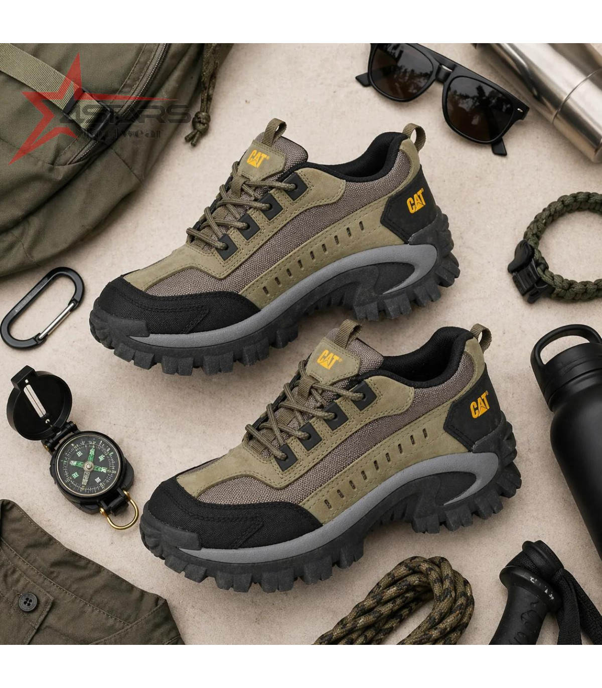 Caterpillar Intruder Safety/Hiking Shoes