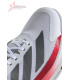 Adidas Crazyquick Boost Padel Shoes - White/Core Black/Lucid Red