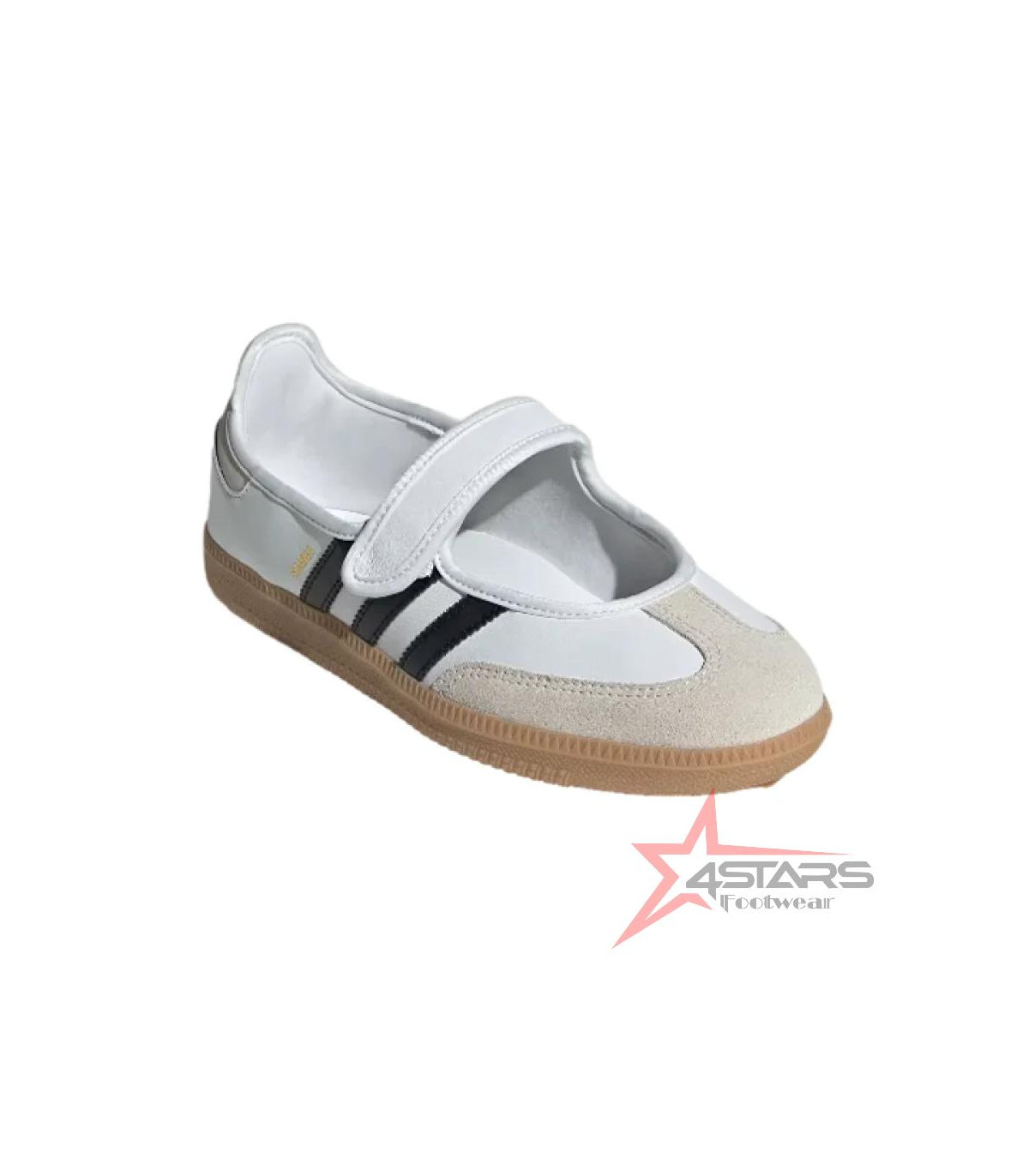 Wmns Adidas Samba Jane - White Black Gum