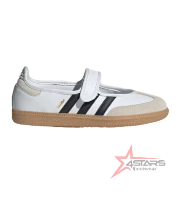 Wmns Adidas Samba Jane - White Black Gum