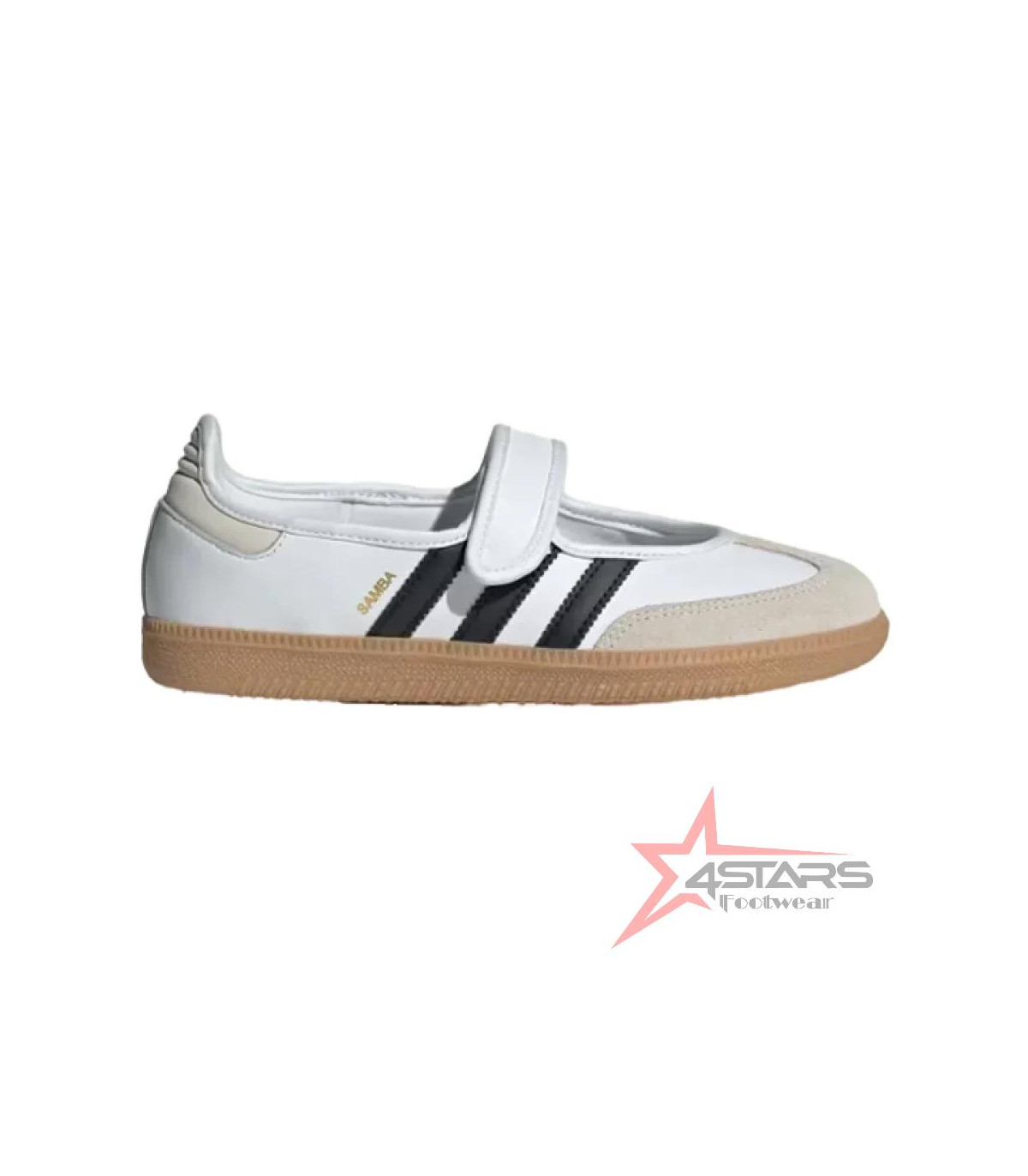 Wmns Adidas Samba Jane - White Black Gum
