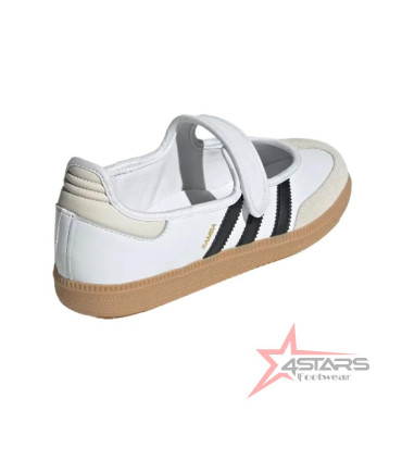 Wmns Adidas Samba Jane - White Black Gum