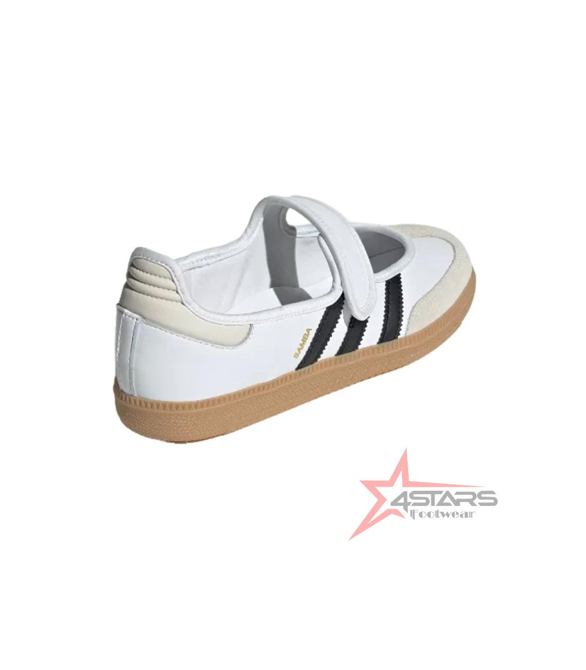 Wmns Adidas Samba Jane - White Black Gum