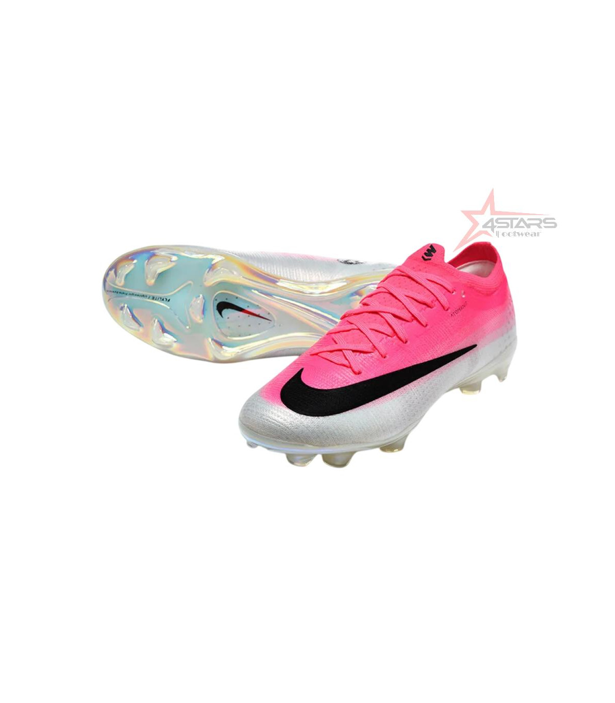 Nike Air Zoom Mercurial Vapor 17 Elite FG Firm Ground Soccer Cleats - Pink/Electric Pink/Black