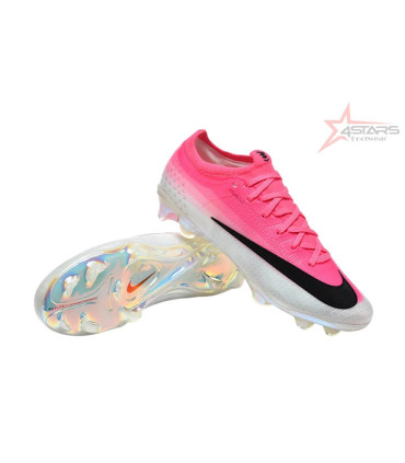 Nike Air Zoom Mercurial Vapor 17 Elite FG Firm Ground Soccer Cleats - Pink/Electric Pink/Black