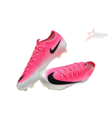 Nike Air Zoom Mercurial Vapor 17 Elite FG Firm Ground Soccer Cleats - Pink/Electric Pink/Black