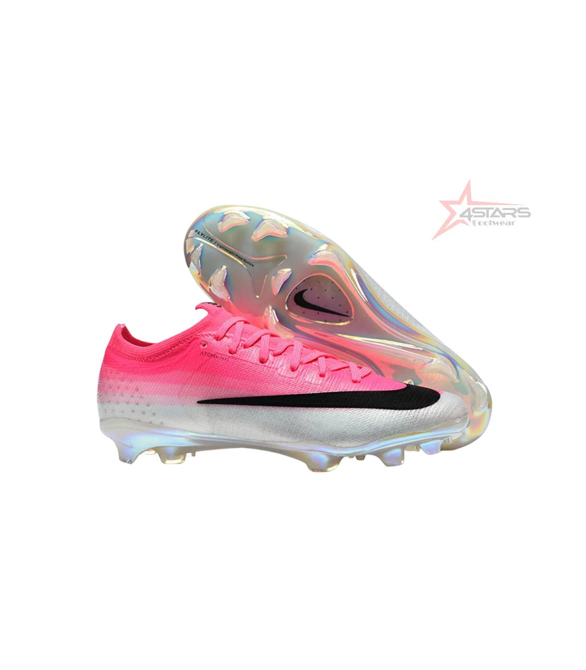 Nike Air Zoom Mercurial Vapor 17 Elite FG Firm Ground Soccer Cleats - Pink/Electric Pink/Black