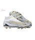 Nike Phantom GX Elite DF FG Firm Ground Soccer Cleats - White/Gold/Black
