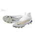Nike Phantom GX Elite DF FG Firm Ground Soccer Cleats - White/Gold/Black